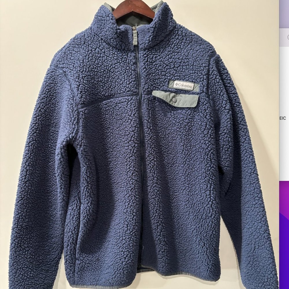 Columbia Full Zip Fleece, Moderate Wear
